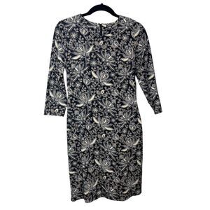 J. McLaughlin Sophia Shift Dress in Catalina Fabric Sz. S